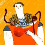 Image of Señora con Chango Screen Print