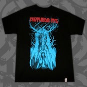 Image of As The World Burns Tee Black/Teal