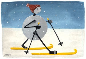 Image of Cross Country Skiing Robot