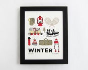 Image of *ON SALE* Winter Supplies Print