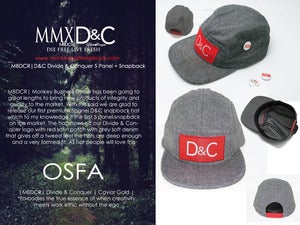 Image of MBDCR|D&C Divide & Conquer 5 Panel + Snapback
