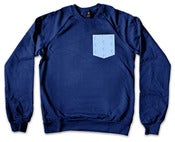 Image of FFB Seersucker Pocket Crewneck