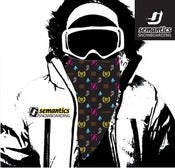 Image of Team(with 5 colour logo print)snowboarding facemask