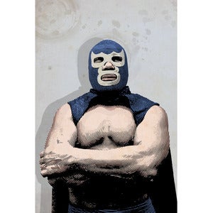 Image of Blue Demon Postcard