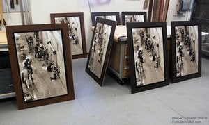 Image of Prints with WORLD and YOUTH recognition ©.