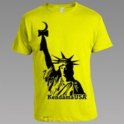 Image of Statue Logo Tee - Yellow
