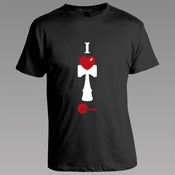 Image of I Heart Kendama Tee - Black