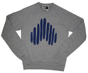 Image of Heart Logo Raglan - Heather Gray