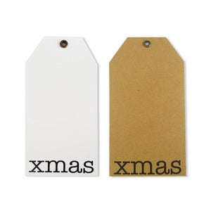 Image of Xmas Tags set of 10