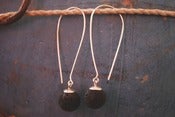 Image of Lava ball earrings