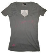 Image of Women's Beauty on the Inside Tee <br/>(Gray)