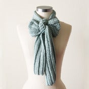 Image of Casual Scarf in Sea Foam