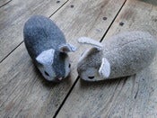 Image of Lapin en laine feutrée 
