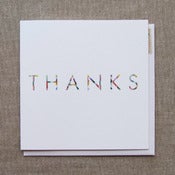 Image of "Minimalist" Thank You Card