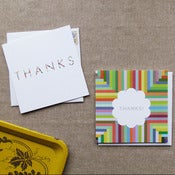 Image of "Thank You" Card Set of 6