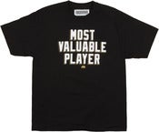 Image of MVP TEE | BLACK / WHITE / GOLD