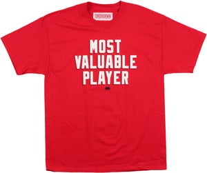 Image of MVP TEE | RED / WHITE / BLACK