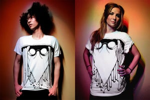 Image of WS Emblem Hand Painted on Heavyweight T-Shirt