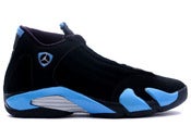 Image of Air Jordan Retro 14 - Black/University Blue