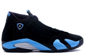 Image of Air Jordan Retro 14 - Black/University Blue
