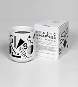 Image of Basic Shapes Candle - Black