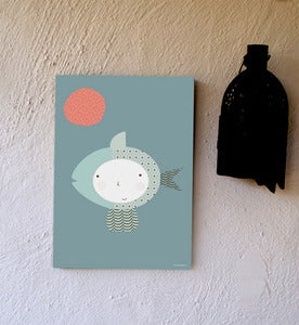 Image of Cuadro infantil AGUA- wallart