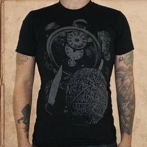Image of To Kill a Mockingbird - 50/50 discharge ink - unisex only S  left