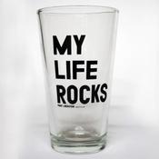 Image of My Life Rocks - Pint Glass