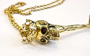 Skull Key Necklace