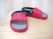 Image of Crocs - Electro Slide Kids - Red/Light Grey