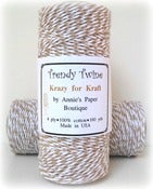 Image of Krazy for Kraft Trendy Twine {Lt Brown, Tan, Flax Bakers Twine}