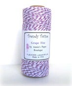 Image of Grape Fizz Trendy Twine {Light Purple & Dark Purple Bakers Twine} 