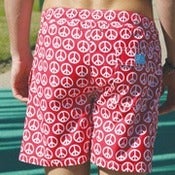 Image of Peace - Red / White