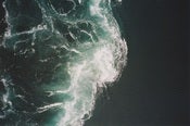 Image of river meets sea