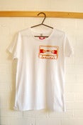 Image of Cassette T-Shirt - Red on White