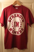 Image of Oversize Circle - Cranberry *Sold Out*