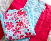 Image of Hand Dyed Burp Cloths