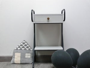 Image of Chevet gris et noir