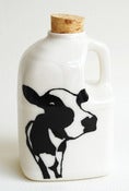 Image of Cow Face Milk Bottle