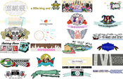 Image of blog banner/button design