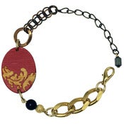 Image of Red baroque bracelet