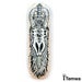 Image of Limited Edition Iain Sellar Temwa Skate Deck Design: The Four-Eyed Scape Goat