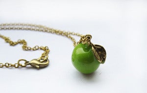 Green Apple Necklace