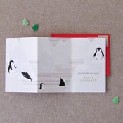 Image of "Penguins" Holiday Card