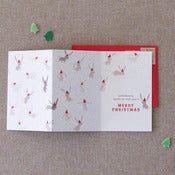 Image of "Snow Bunnies" Holiday Card