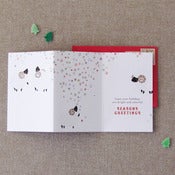 Image of "Winter Rams" Holiday Card
