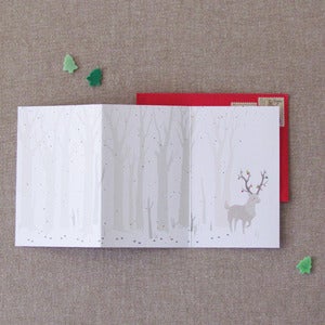 Image of "Snowy Forest" Holiday Card