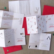 Image of "Winter Wonderland" Holiday Card Set of 5