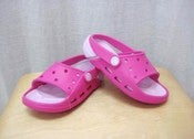 Image of Crocs - Electro Slide Kids - Fuchsia/Bubblegum