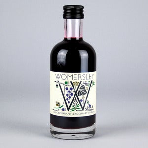 Image of WOMERSLEY VINEGAR - BLACKCURRANT & ROSEMARY